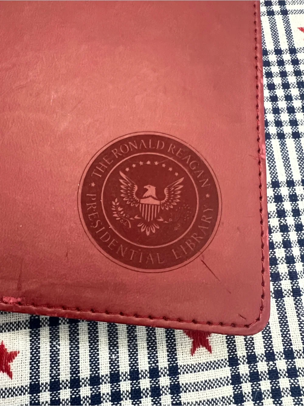 Vintage Ronald Reagan Library Notebook